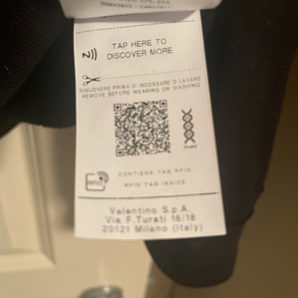 Valentino logo floral lace hoodie - Picture 5 of 8